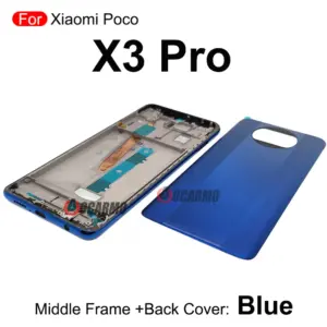 Xiaomi Poco X3 Pro Replacement Set in Black, Blue, Gold 16 S924d5c0317f34fda98dc25b3e2946726R