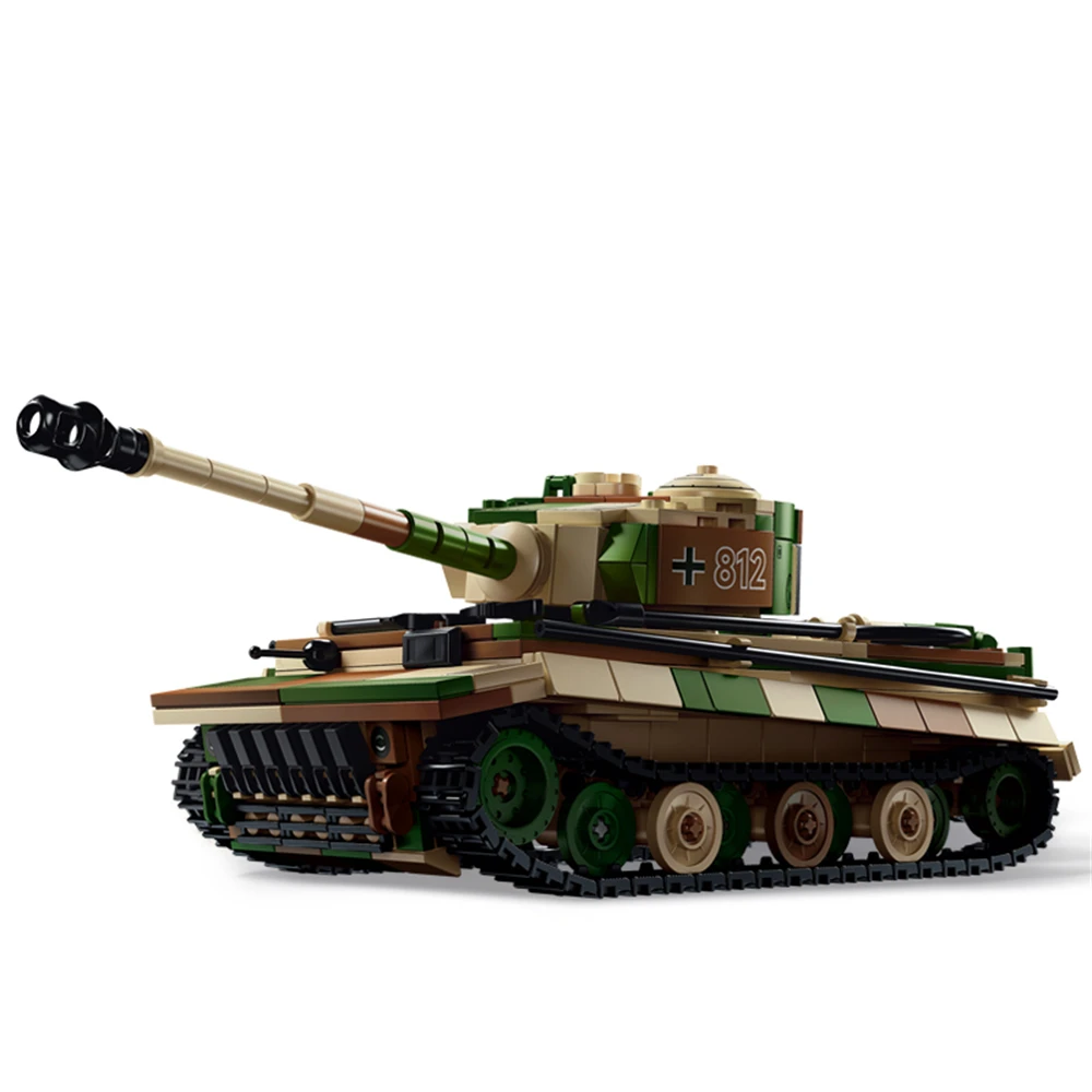 WW2 Military Tank Building Set - 436 to 853 Pieces 5 WW2 Military Tank Building Set - 436 to 853 Pieces - Image 5