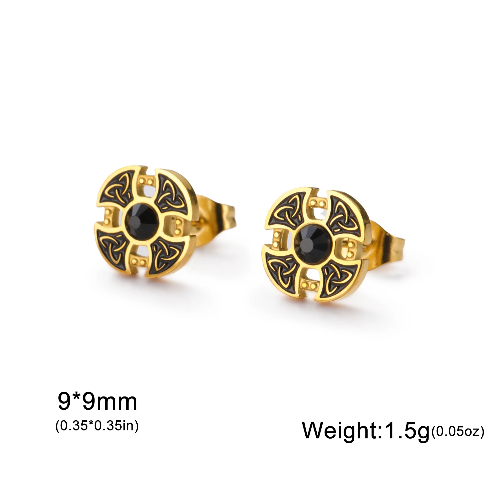 Irish Knot Stainless Steel Earrings for Adults 8 Irish Knot Stainless Steel Earrings for Adults - Image 8