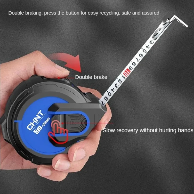 Xiaomi CHNT 5m Steel Tape Measure with Carbon Steel Blade 4 Xiaomi CHNT 5m Steel Tape Measure with Carbon Steel Blade - Image 4