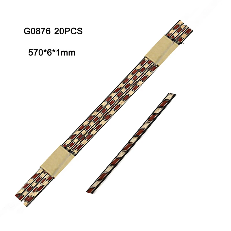 Wooden Guitar Inlay Decoration Strips - 570mm Length 5 Wooden Guitar Inlay Decoration Strips - 570mm Length - Image 5
