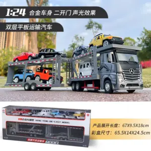 Mercedes-Benz 1:24 Scale Double-Decker Transport Model 17 S92a401beed26414fb5aec294e08e53bbW