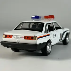 1:32 Volkswagen Santana Police Diecast Model 13 S92b0c75667ad4597b8a7b9a895cdc63bV