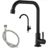 Black Stainless Steel Kitchen Faucet