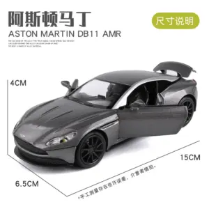 Yellow Aston Martin Vulcan Model Car 1:32 Scale 13 S92ca2978aa3c41e2b900f9af82ba36f9f 1