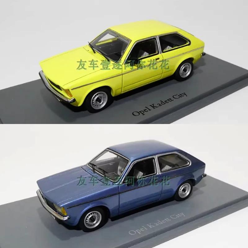 Opel Kadett City 1/43 Resin Model in Vivid Colors 1 Opel Kadett City 1/43 Resin Model in Vivid Colors