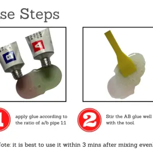 Waterproof Dual-Component AB Glue 20g 12 S92ceb0c7390040668df9e9a1ada33052w