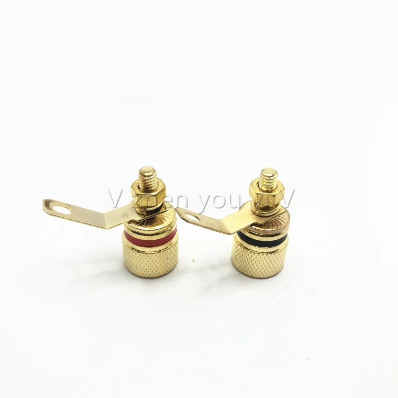 Gold-Plated Copper Speaker Terminals Set 3 Gold-Plated Copper Speaker Terminals Set - Image 3