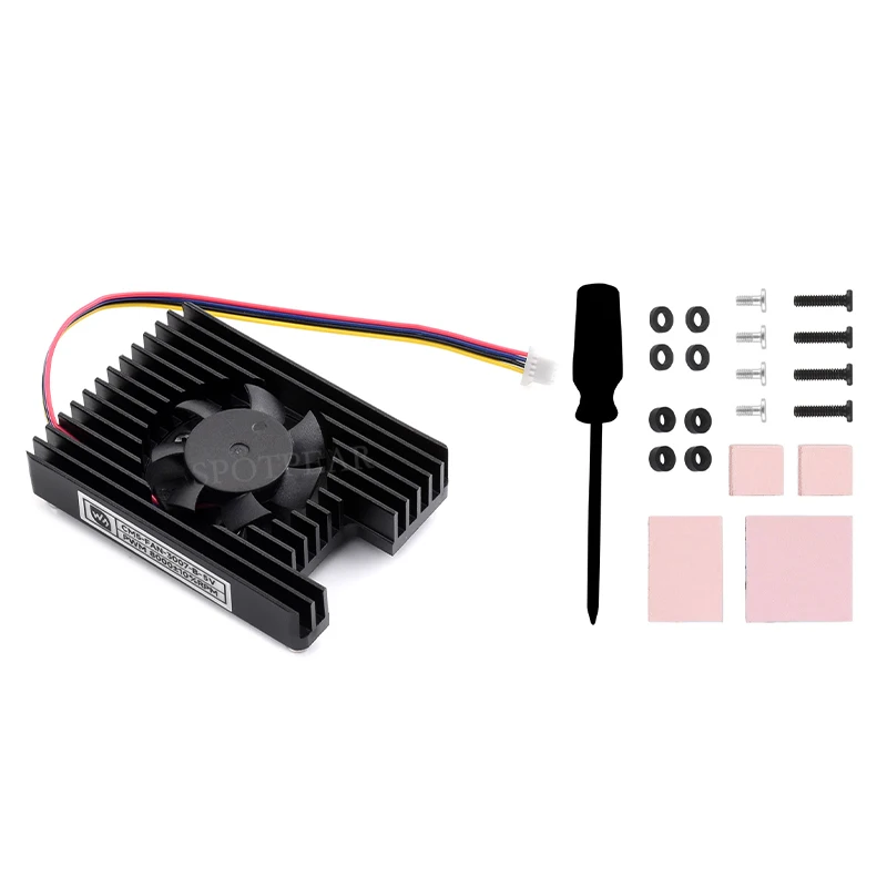 Raspberry Pi CM5 Cooling Fan and Heatsink Assembly 7 Raspberry Pi CM5 Cooling Fan and Heatsink Assembly - Image 7