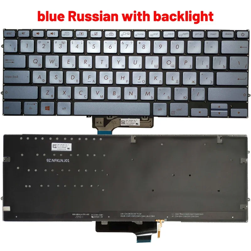 ASUS ZenBook Replacement Keyboard for UX431, V431 5 ASUS ZenBook Replacement Keyboard for UX431, V431 - Image 5
