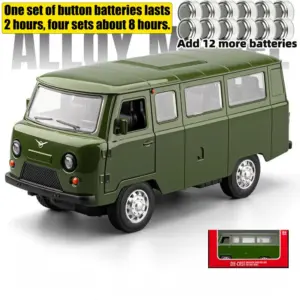 1:18 Scale Russian UAZ Traveler Diecast Model 17 S9318e42b7edf4e5682ca8c9815264d123