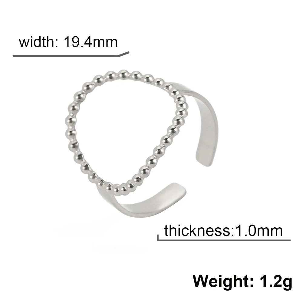 Elegant Open-Design Gold Women's Ring 6 Elegant Open-Design Gold Women's Ring - Image 6