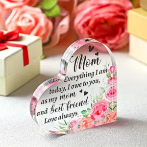 Heart-Shaped Acrylic Floral Gift for Moms 7 S933b95059f0044fdb4224d735a3b0fdey