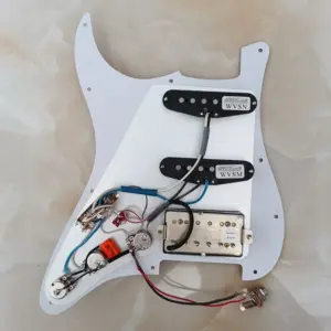 Prewired SSH Strat Pickguard with Wilkinson Alnico 5 14 S93644a3e23ff48d19af7af752e25ccd3I