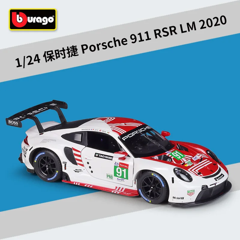 Porsche 911 RSR LM 1:24 Diecast Model 6 Porsche 911 RSR LM 1:24 Diecast Model - Image 6