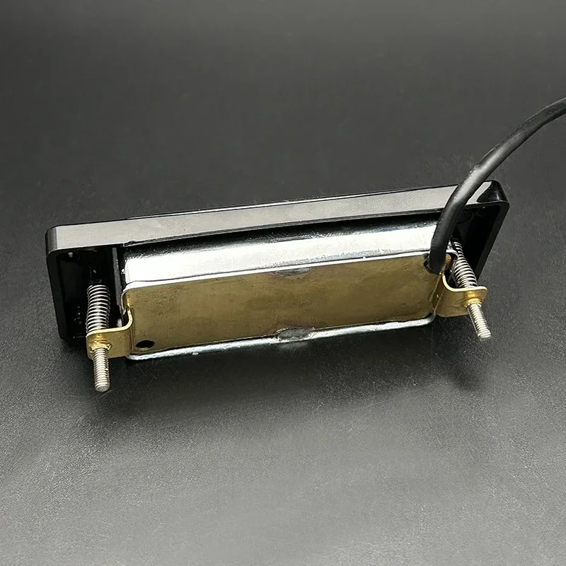 Mini LP Humbucker Pickup with Brass Cover 5 Mini LP Humbucker Pickup with Brass Cover - Image 5