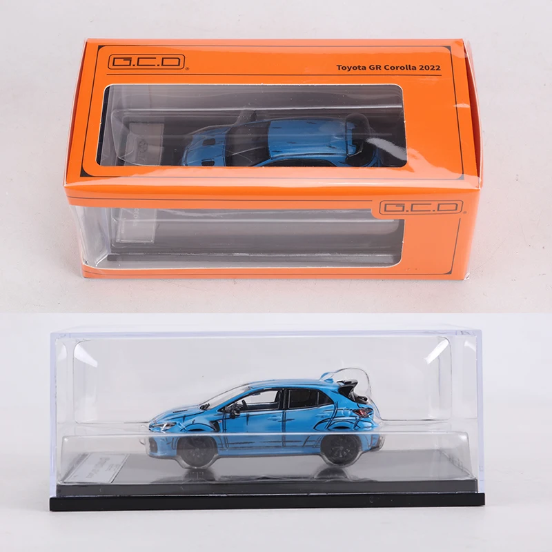 Vibrant Blue Toyota GR Corolla Diecast Model 6 Vibrant Blue Toyota GR Corolla Diecast Model - Image 6