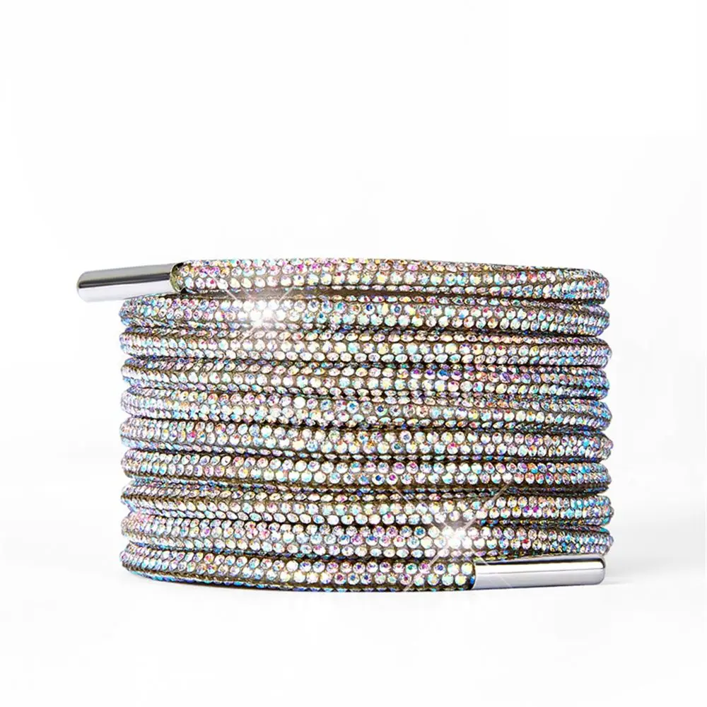 Rhinestone Shoelaces, 3.2mm Diameter, Multiple Lengths 9 Rhinestone Shoelaces, 3.2mm Diameter, Multiple Lengths - Image 9