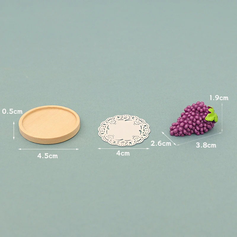 Miniature Resin Fruit Set for Dollhouses 7 Miniature Resin Fruit Set for Dollhouses - Image 7