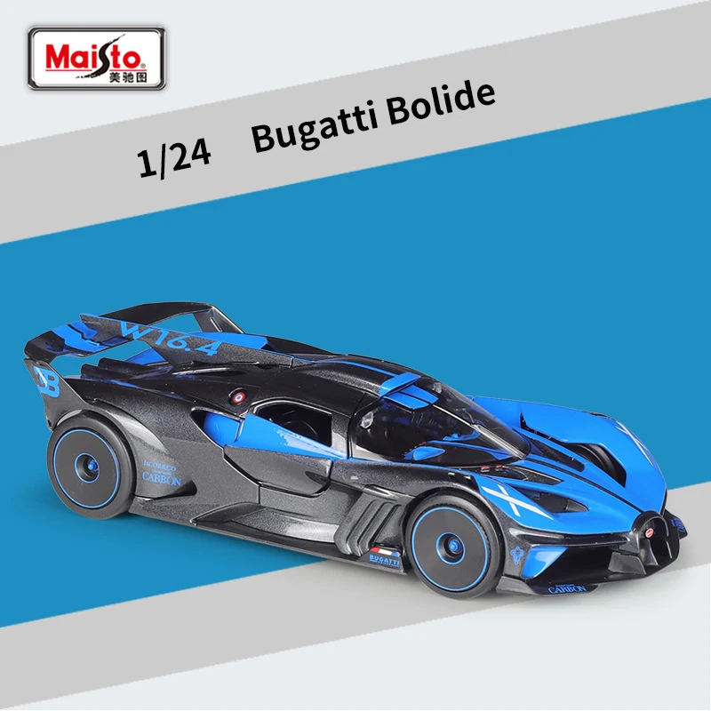 Bugatti Bolide 1:24 Scale Diecast Model 4 Bugatti Bolide 1:24 Scale Diecast Model - Image 4