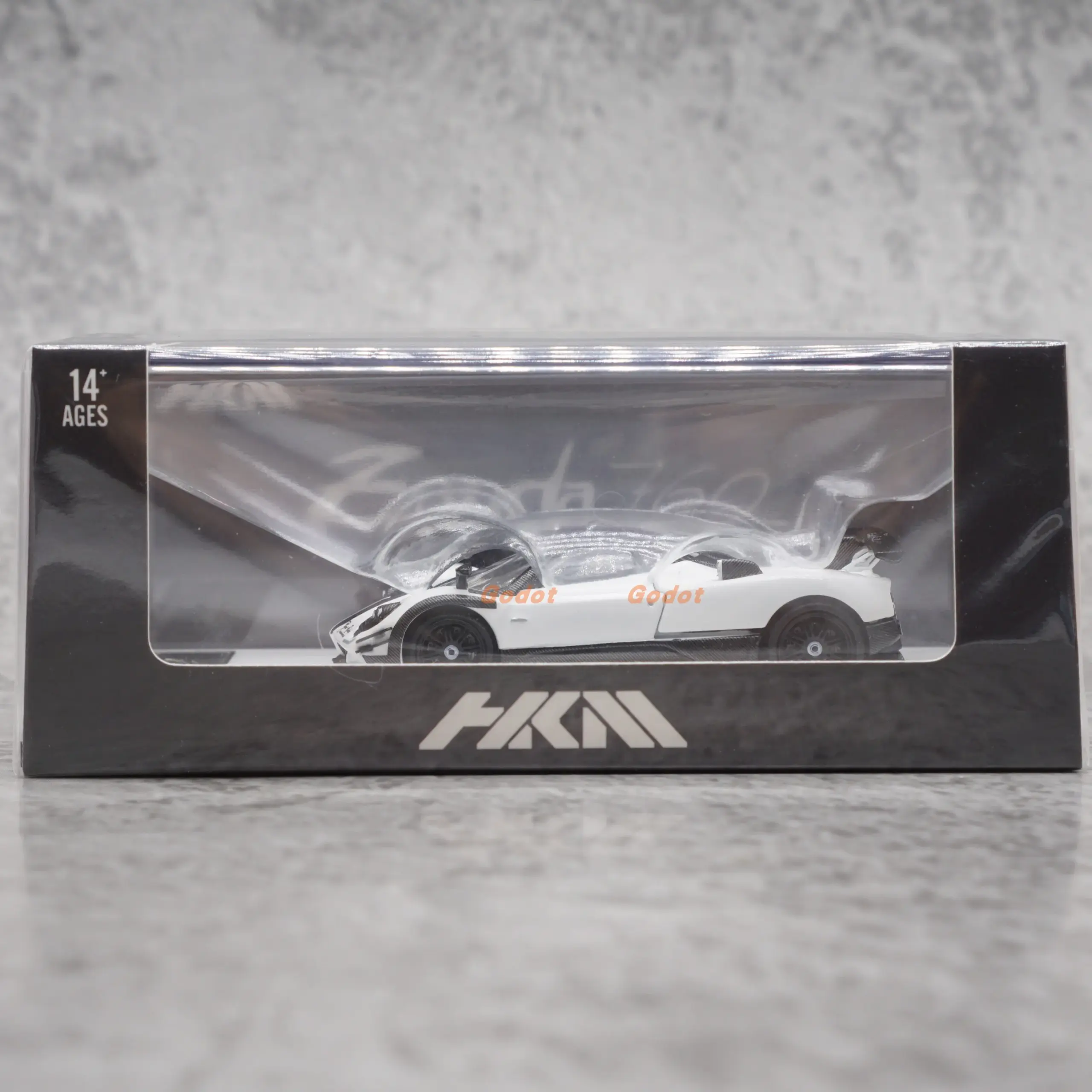 White Pagani Zonda 1:64 Scale Diecast Model 7 White Pagani Zonda 1:64 Scale Diecast Model - Image 7