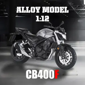 1:12 Scale Honda CB400F Alloy Motorcycle Model