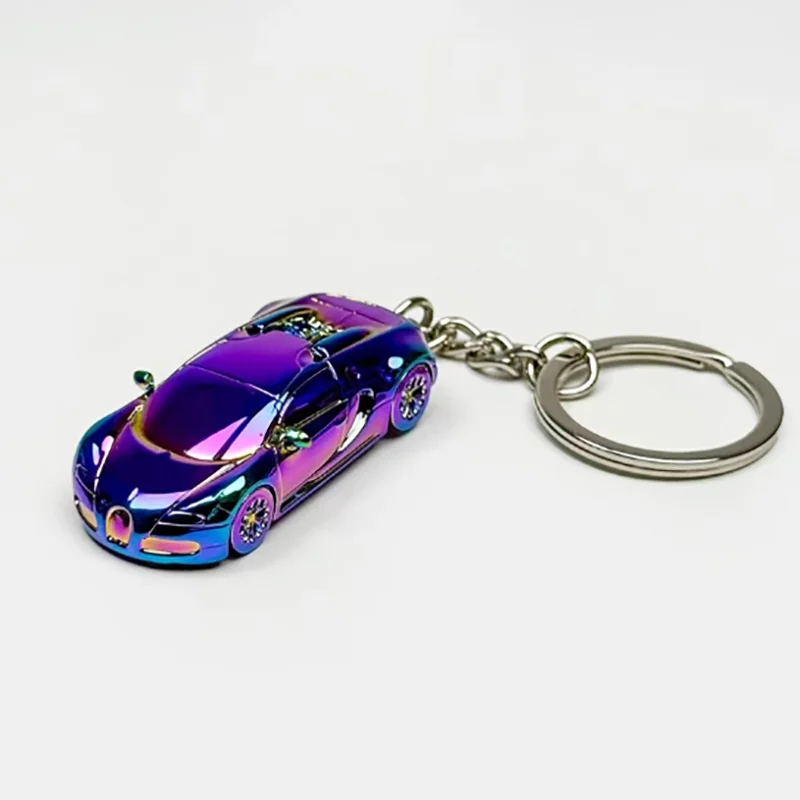 Bugatti Veyron 1/87 Alloy Miniature Keychain 2 Bugatti Veyron 1/87 Alloy Miniature Keychain - Image 2