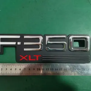 F-350 XL/XLT 3D Badge with Silver Accents 5 S940be93cdce54c44a2c5e6303b5d5424j