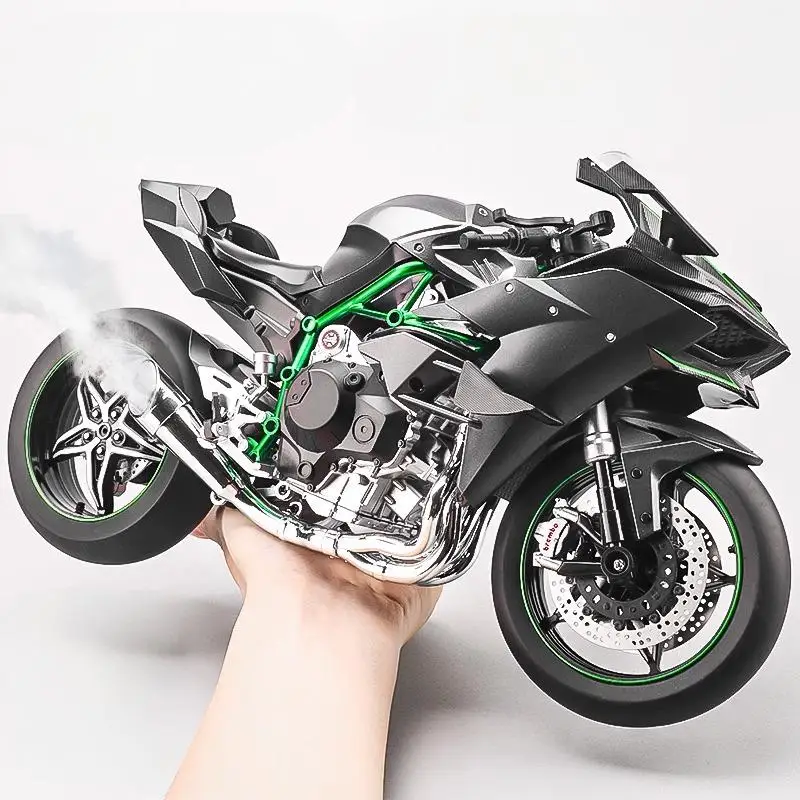 Kawasaki Ninja 500 H2R Diecast Model 1:6 Scale 6 Kawasaki Ninja 500 H2R Diecast Model 1:6 Scale - Image 6