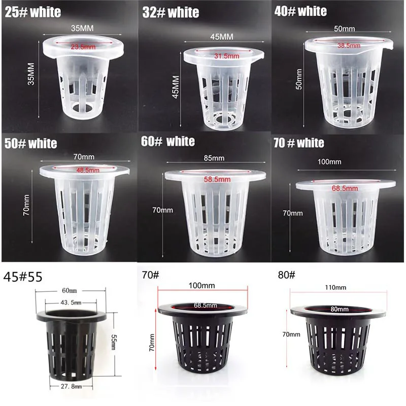 Hydroponic Grow Pots with Nursery Media Set 3 Hydroponic Grow Pots with Nursery Media Set - Image 3