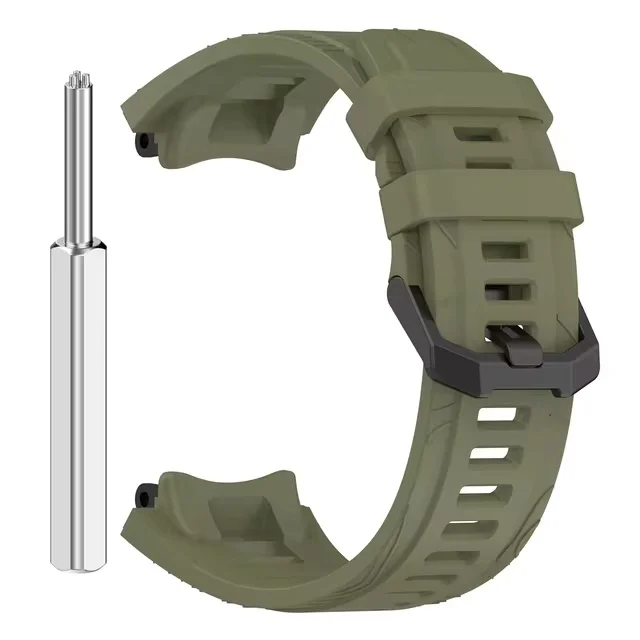 Silicone Watch Band for Amazfit T-Rex 3 6 Silicone Watch Band for Amazfit T-Rex 3 - Image 6