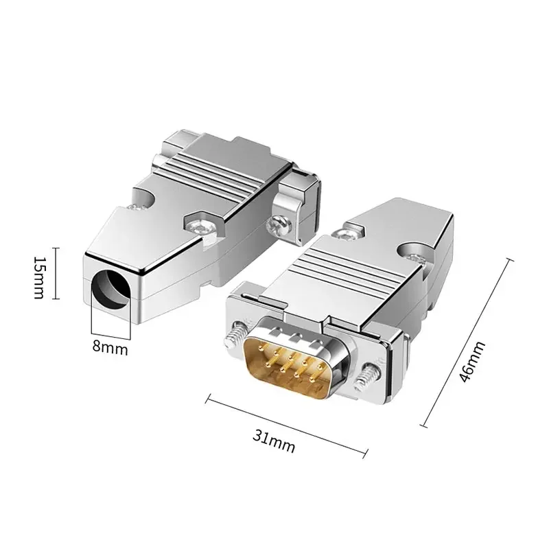 Durable DB9 Serial Connector RS232 9-Pin 2 Durable DB9 Serial Connector RS232 9-Pin - Image 2