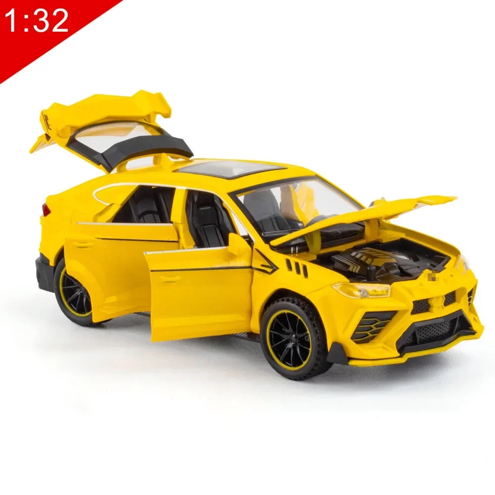Vibrant Yellow Lamborghini Urus Miniature Model 7 Vibrant Yellow Lamborghini Urus Miniature Model - Image 7
