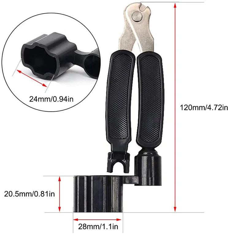Multi-Function Guitar Repair Tool in Stainless Steel 6 Multi-Function Guitar Repair Tool in Stainless Steel - Image 6