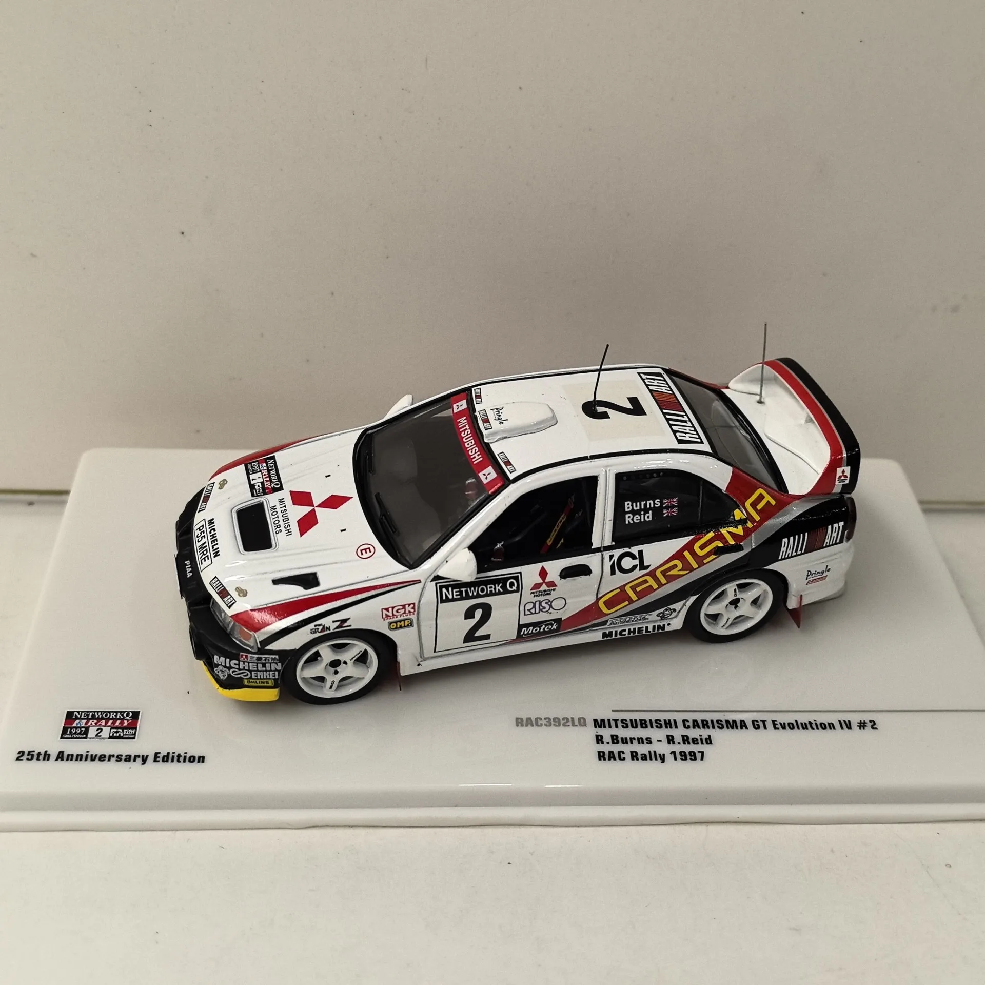 WELLY Mitsubishi Lancer Evolution IV Rally Model 2 WELLY Mitsubishi Lancer Evolution IV Rally Model - Image 2