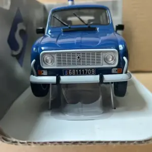 Vintage 1:18 Renault 4 GTL Police Car Model 7 S94abaa7b97254974bbb8ae9b9f4bc87dS