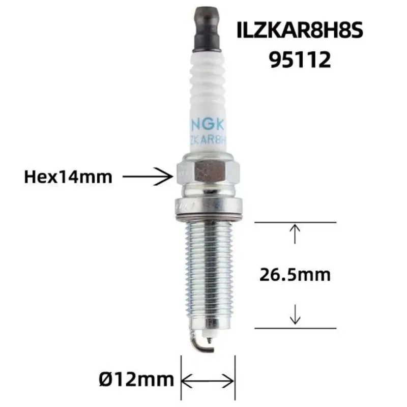 NGK Iridium Spark Plugs for Vehicles 4/6 Pack 6 NGK Iridium Spark Plugs for Vehicles 4/6 Pack - Image 6