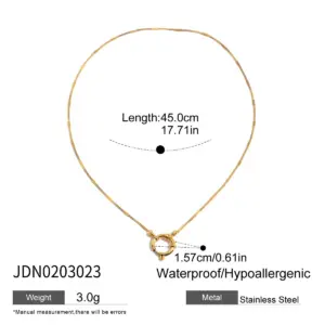 Gold Colored Jewelry Set with Charms 17 S94d253bb385f4a089f3d1029e90d5f2cB 1