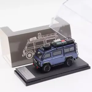 Land Rover Defender 1/64 Diecast Model in Military Green 11 S9503b623578247a88c100df1efbb8d537