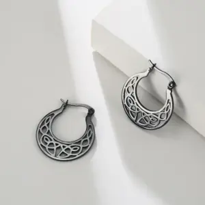 Vintage Irish Knot Earrings in Stainless Steel 13 S950cecf52b2f4b46952e709e50d12b69C