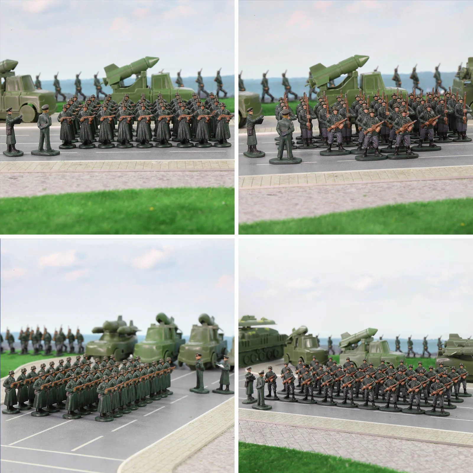 HO Scale 1:87 Military Figures Set with 20 Models 5 HO Scale 1:87 Military Figures Set with 20 Models - Image 5