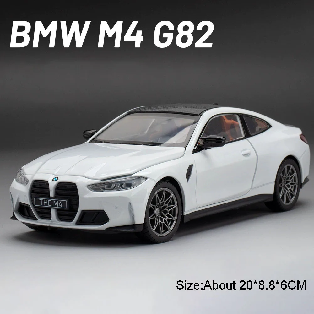 Yellow BMW M4 G82 1:23 Scale Model Car 9 Yellow BMW M4 G82 1:23 Scale Model Car - Image 9