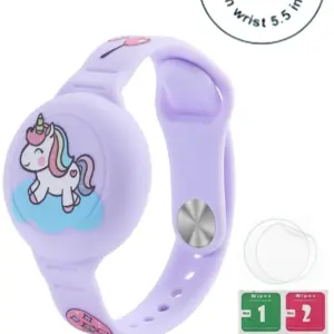 Childrens' AirTag Wristband with Plush Characters 19 S95576513f56245b5bcfac5a752347134c