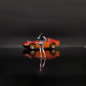 Miniature Female Resin Figurine for Collections 8 S955af28650b442ff825e71b36744a07ce