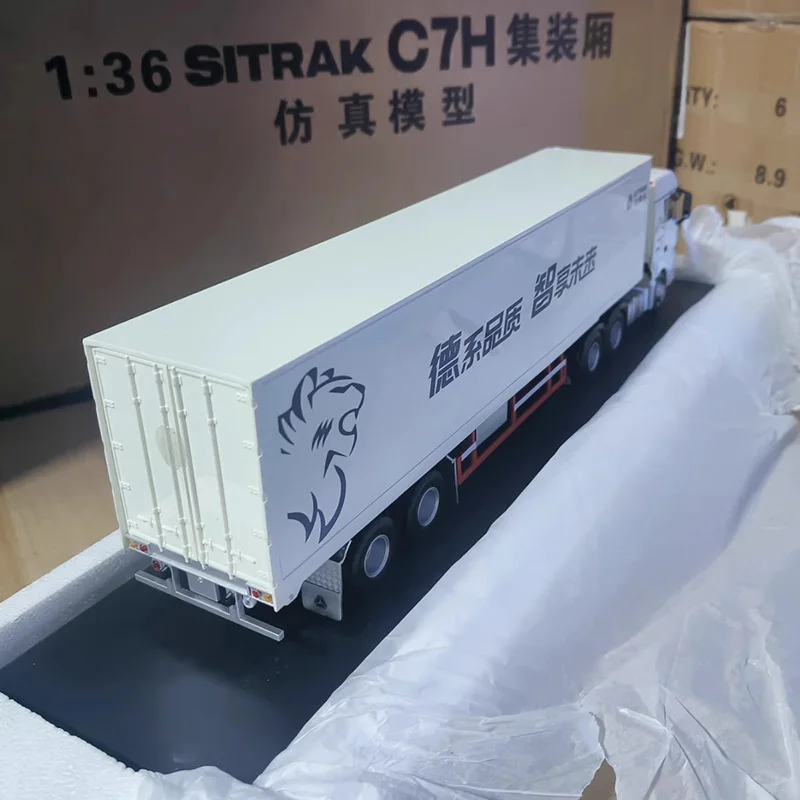 1:36 Scale SITRAk C7H Alloy Truck Model 5 1:36 Scale SITRAk C7H Alloy Truck Model - Image 5