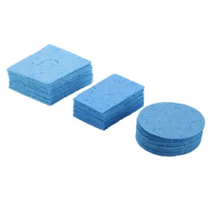 Blue Soldering Sponges for Tips and Welding Head Cleaning 10 S957e9a324566499bb7df5de6de0e3b00p