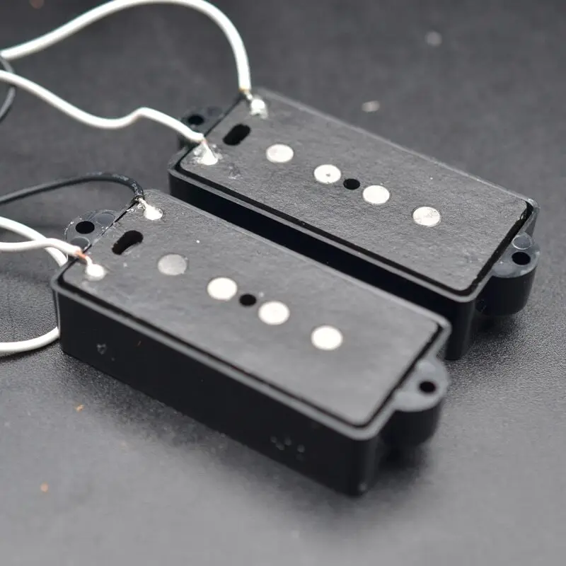 Open-Style P-Bass Pickup Set for 4-String Guitars 2 Open-Style P-Bass Pickup Set for 4-String Guitars - Image 2