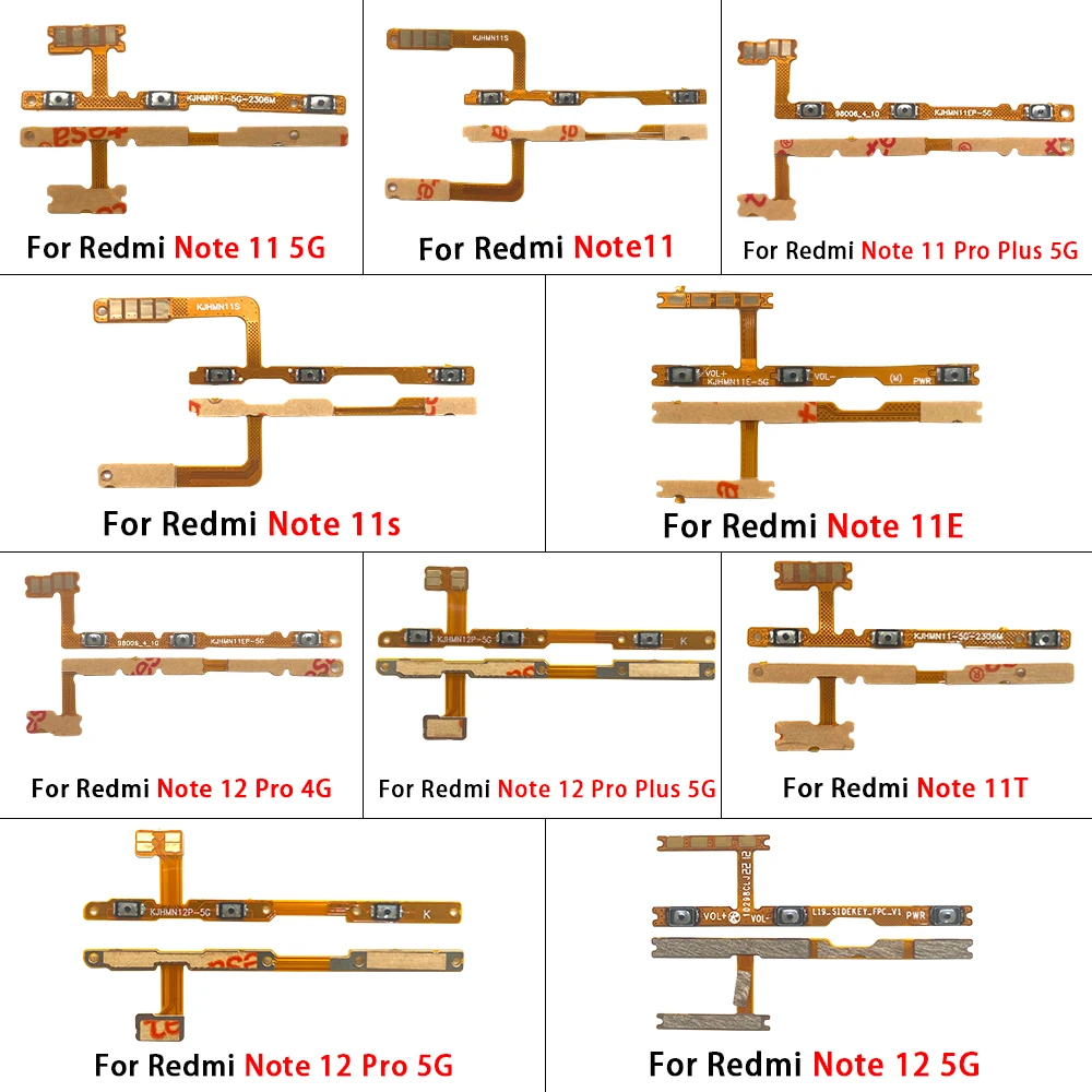 Xiaomi Redmi Power & Volume Flex Cable Set (50 pcs) 4 Xiaomi Redmi Power & Volume Flex Cable Set (50 pcs) - Image 4