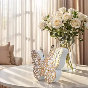 Golden Butterfly Sculpture for Home Decor 8 S95aeb1336ab64a09a3e890e51770b1daf
