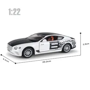 Vibrant Green 1:22 Scale Diecast Car Model 15 S95b878237541419b8b03861d8f74e247D